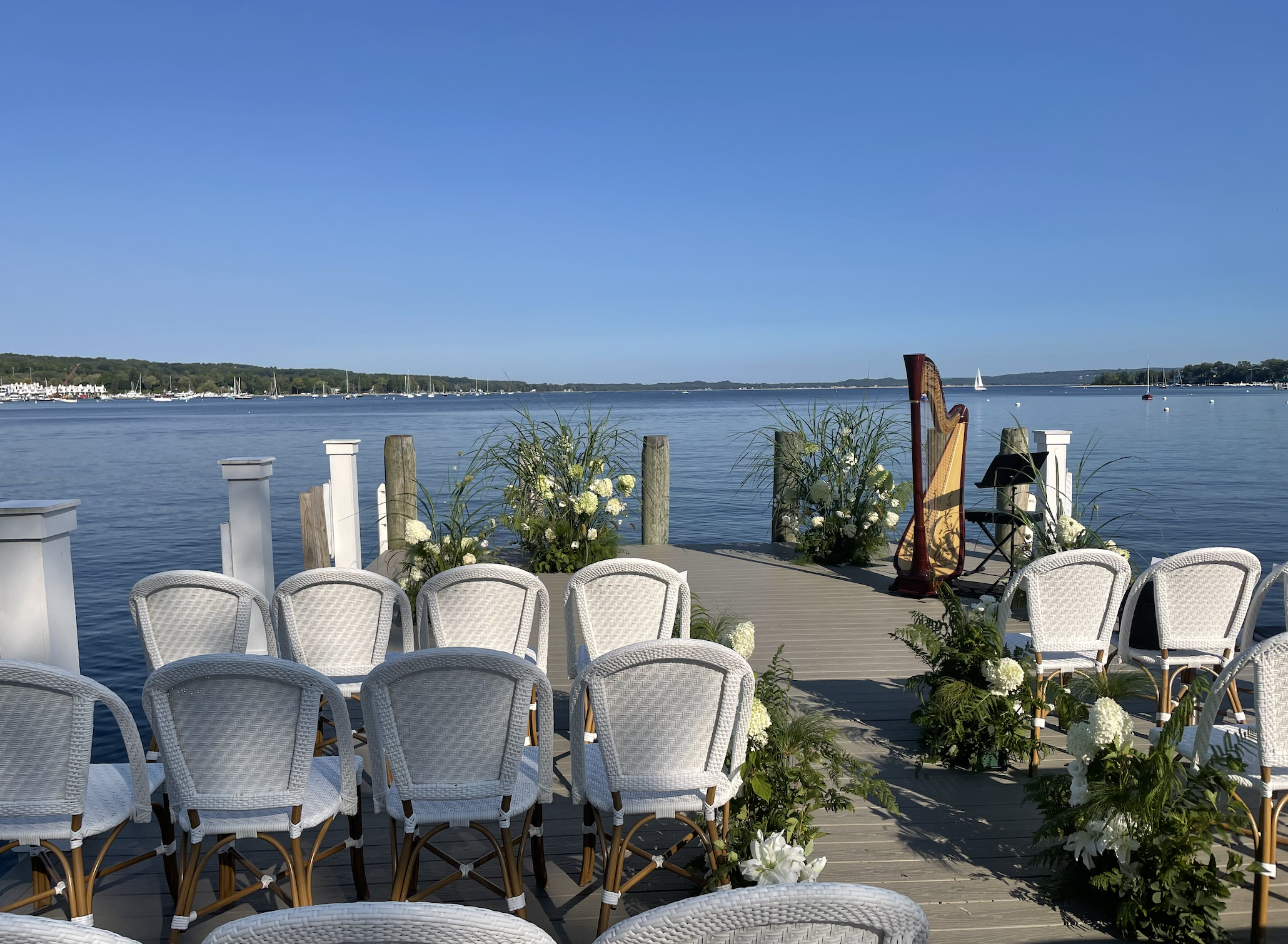 Lakeside ceremony
